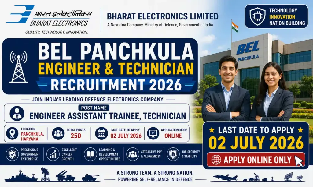 bel panchkula recruitment 2026