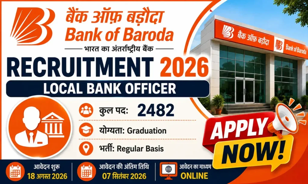 bank of baroda local bank officer recruitment 2026