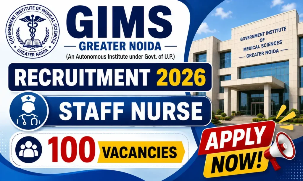 gims staff nurse recruitment 2026